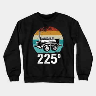 Funny Grilling Dad BBQ Season 225 Grill Master Crewneck Sweatshirt